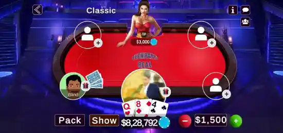 Real Teen Patti archived interface example 1