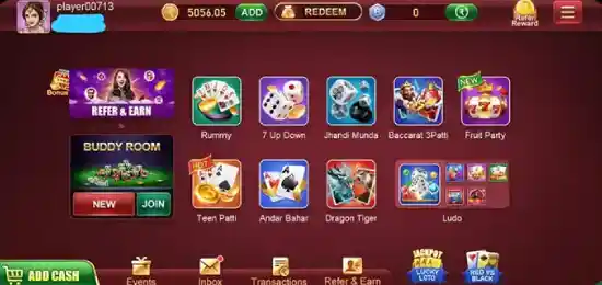 Real Teen Patti archived interface example 2